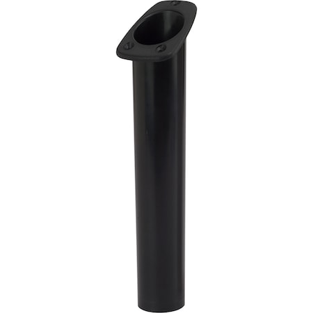 Sea-Dog Narrow Gunnel Flush Mount Rod Holder - Black 325060-1